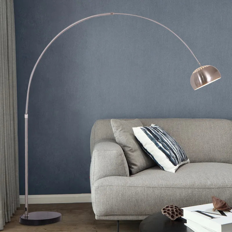 Lampadaire de pêche design italien-nordique minimaliste