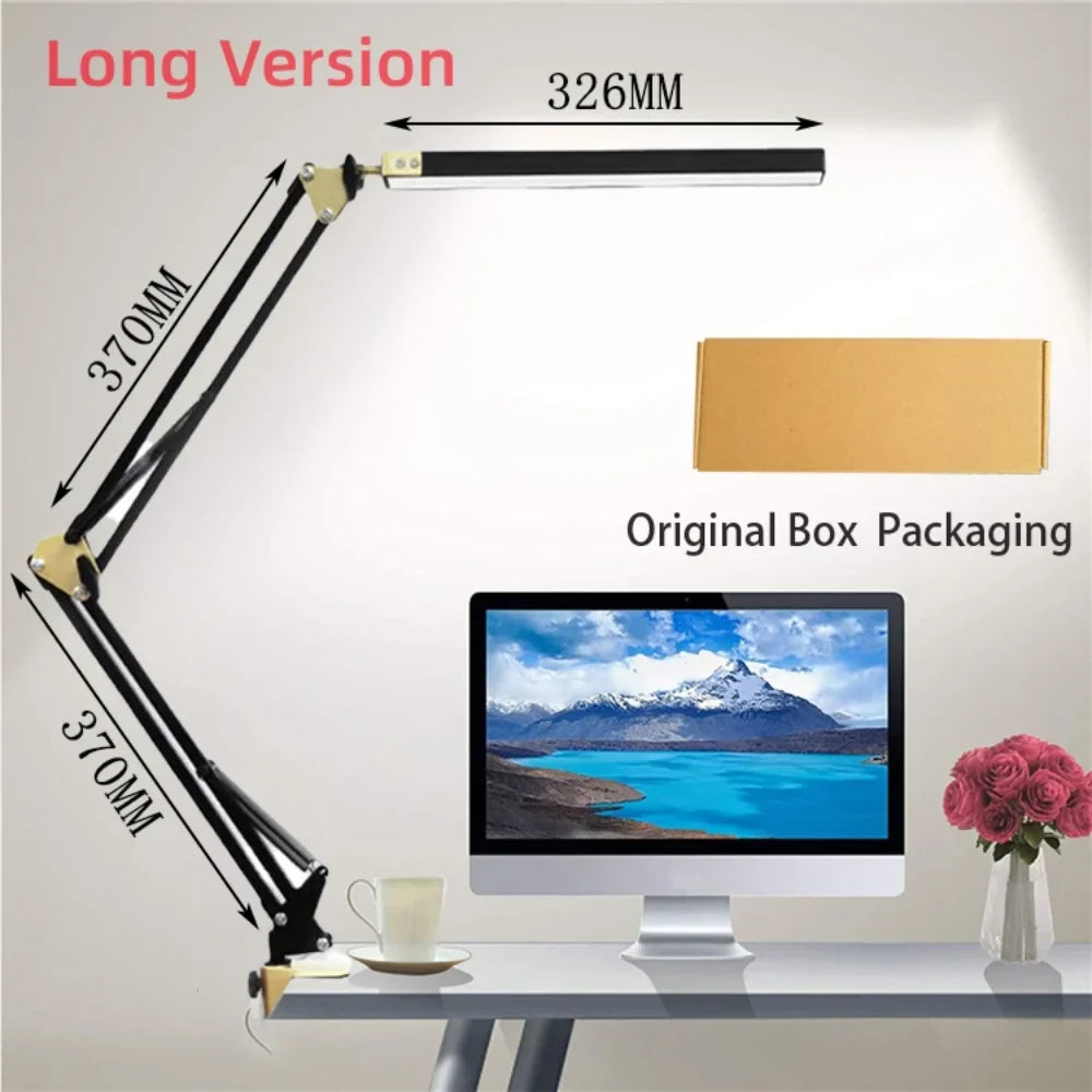 Lampe de bureau LED 10W avec pince