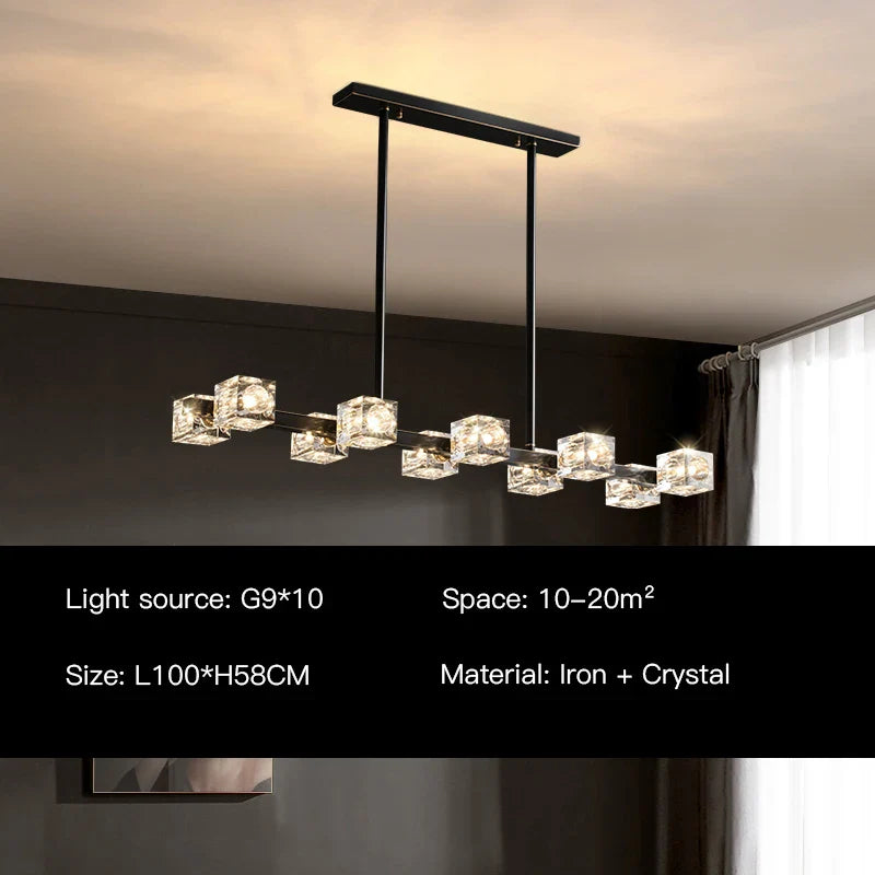 Plafonnier LED Crystal Luxe