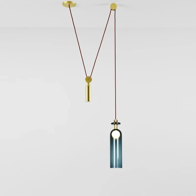 Suspension Design DIY Réglable Métal LED Décoratif