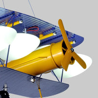 Plafonnier LED Avion Moderne pour Chambre d'Enfant