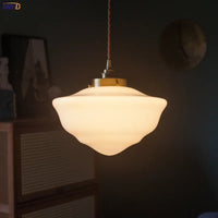 iwhd Suspension LED - Verre et Cuivre - Style Nordique Moderne