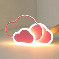 Plafonnier LED "Nuage Créatif et Minimaliste"