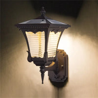 Applique murale solaire extérieur luminaire moderne LED étanche pour Patio, cour, porche, balcon, cour, Villa, allée