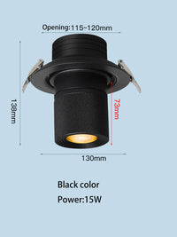 Spot Lumineux LED Encastrable COB Ultra Performant