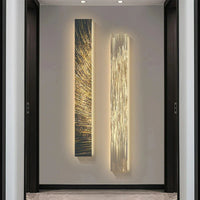 Applique murale LED moderne avec bande de décoration suspendue