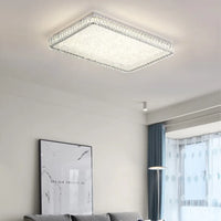 Lustre moderne en cristal avec lampes LED pour une décoration sophistiquée
