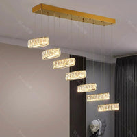 Lustre de maison moderne: Éclairage de plafond LED en cristal