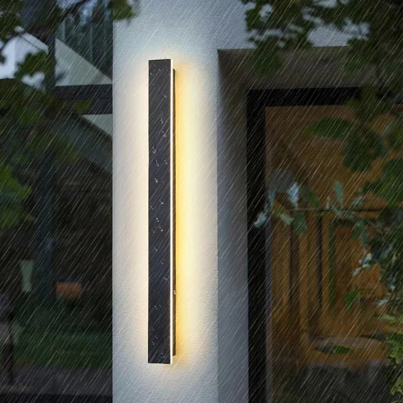 Applique murale LED extérieure étanche longue bande - Style moderne