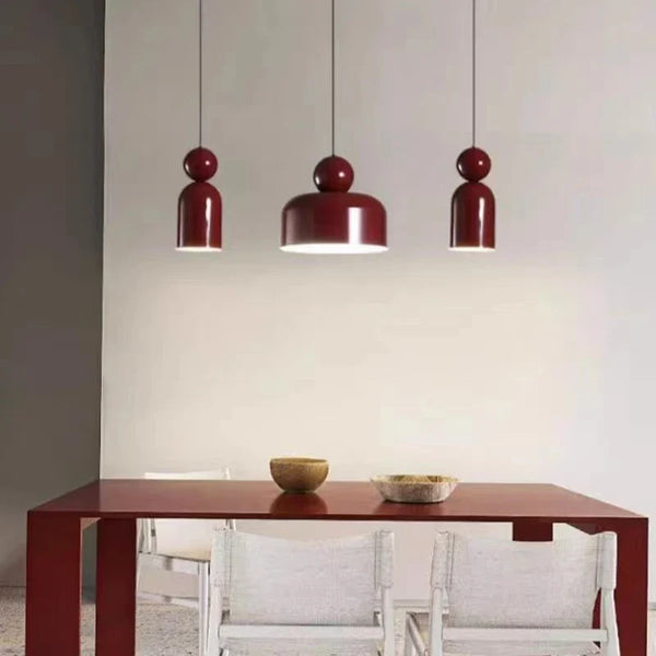 Lustre LED tendance avec cordon métallique ajustable - Livraison directe