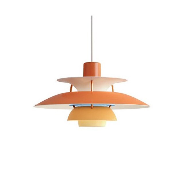 Suspension LED Coen avec abat-jours métalliques innovants