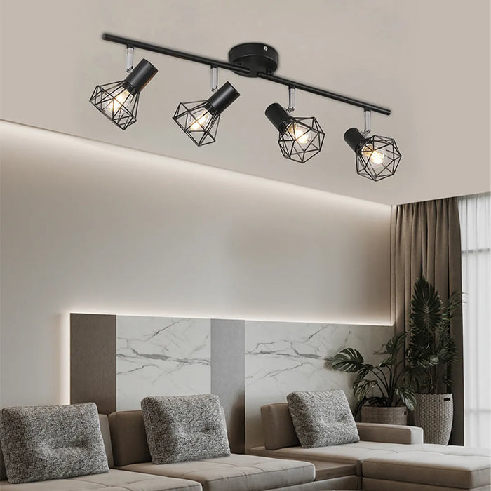 Plafonnier LED ajustable pour boutiques et expositions