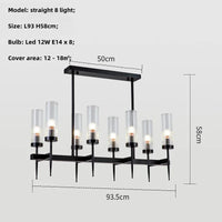 Lustre Noble en Métal Or et Verre LED