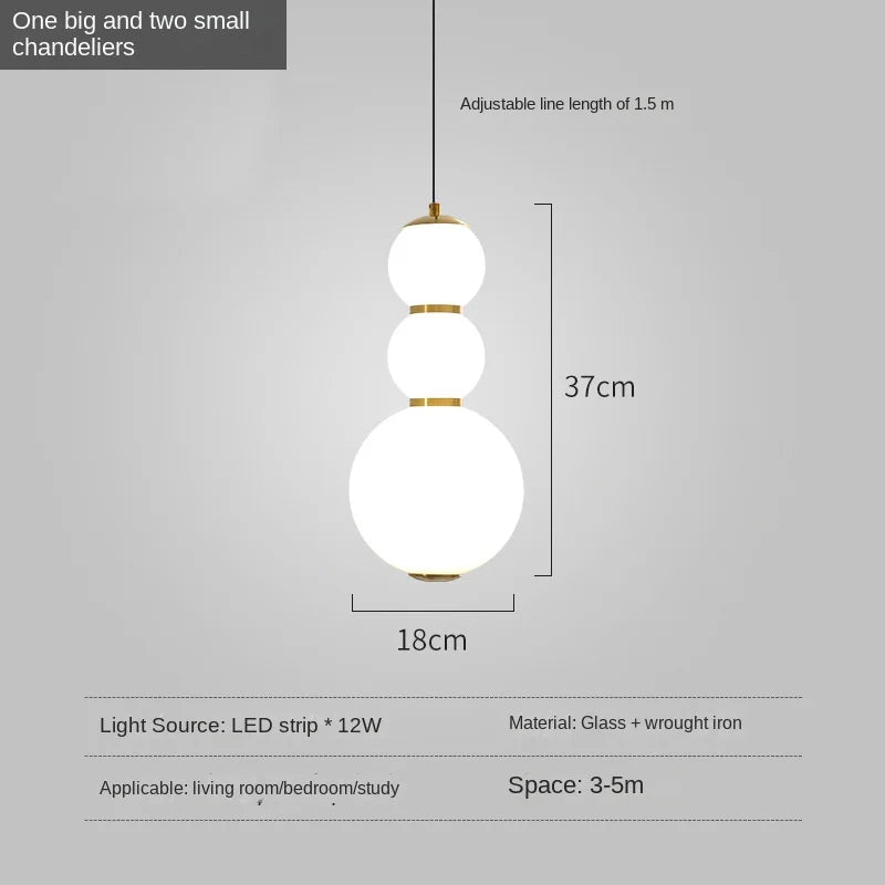 Suspension Deluxury Europe Glass LED Bottle Design