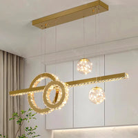 Lustre en cristal moderne pour illuminer votre intérieur