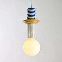 Lampe nordique en bois - Suspension LED - Décoration lumineuse pour la maison