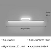 Applique Murale LED Moderne pour Salon et Chambre - Luminaire Design Grid TV Wall Lamp - Décoration Intérieure Chic