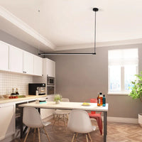 Suspension LED "Nordiko" : Design moderne et minimaliste en aluminium