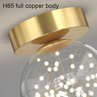Plafonnier LED "LuminoNord" pour décorer votre intérieur : salon, salle à manger, chambre, couloir...