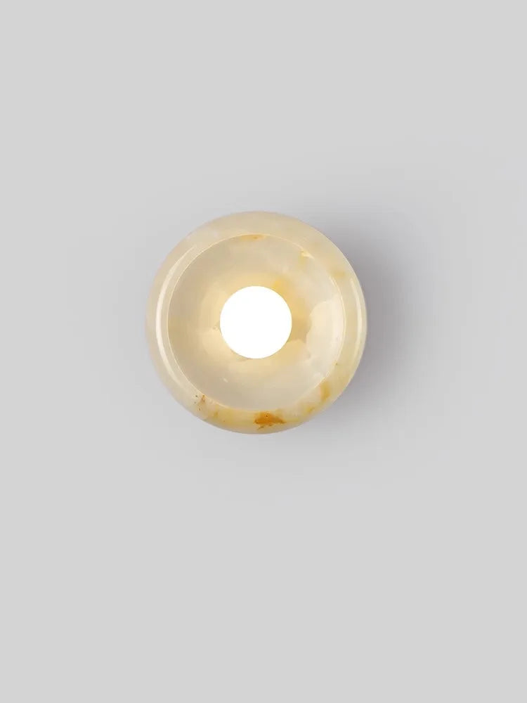 Applique murale LED Luxe en Jade pour Hôtel de Prestige