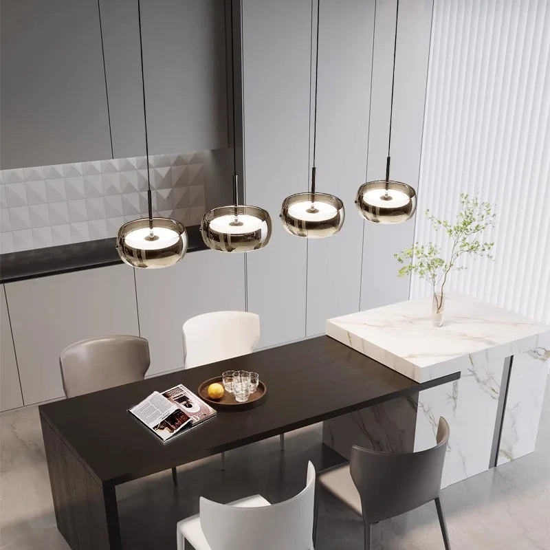Lustre Décoratif pour Intérieur avec Lampes Suspendues - Élégance Illuminée