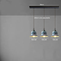 Suspension LED en céramique contemporaine minimaliste