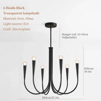 Lustre de Luxe à LED Style Français Doré