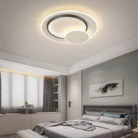 Lustre Circulaire Moderne pour un Éclairage Intérieur Décoratif