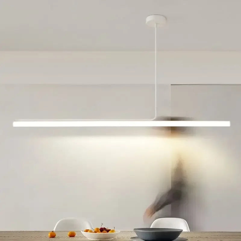 Lustre Bande Suspension Nordique Design Minimaliste