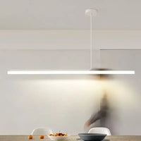 Lustre Bande Suspension Nordique Design Minimaliste
