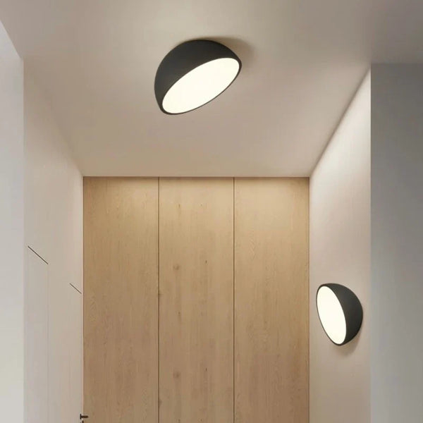Plafonnier Nordik Loft Moderne pour Escalier d'Entrée avec Télécommande LED