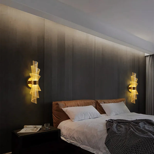 Applique murale LED nordique de luxe