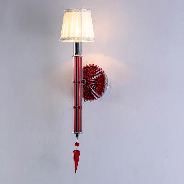 Applique murale moderne en cristal à 1 bras - Élégance lumineuse