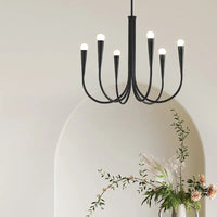 Lustre de Luxe à LED Style Français Doré
