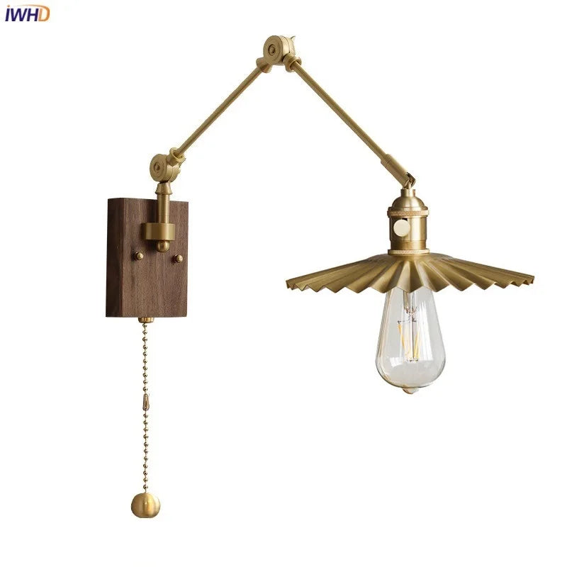Applique murale cuivre LED ajustablePointXYZ