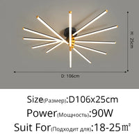 Plafonnier LED Multifonction