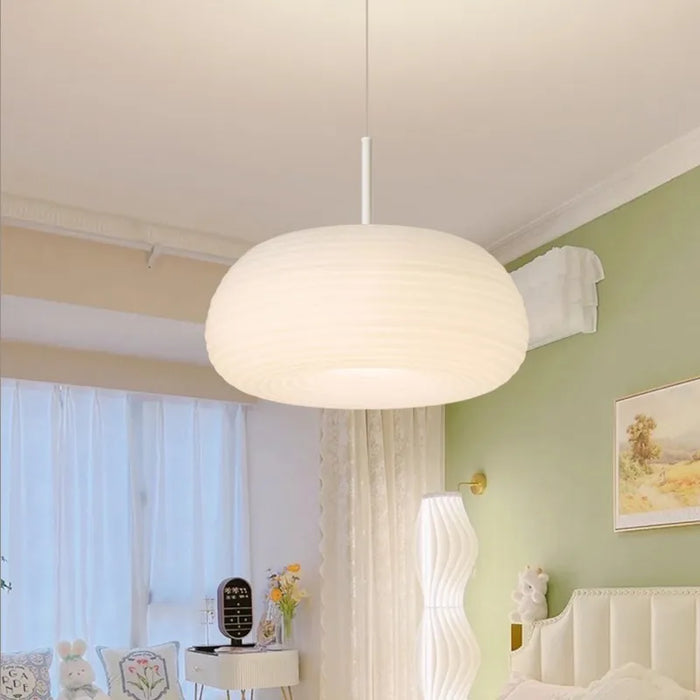 Suspension LED "Nordic Stripes Cream & Apples"