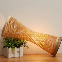 Lampe de Table en bambou artisanale