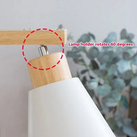 Suspension en fer nordique minimaliste en bois Macaron - Édition Scandinave