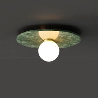 Lampe Plafonnier en marbre nordique pour la décoration intérieure de salon et chambre