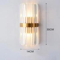 Applique murale LED Luxe Or