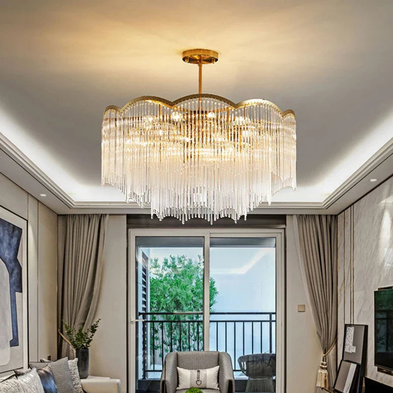 Lustre Cristal Luxe LED