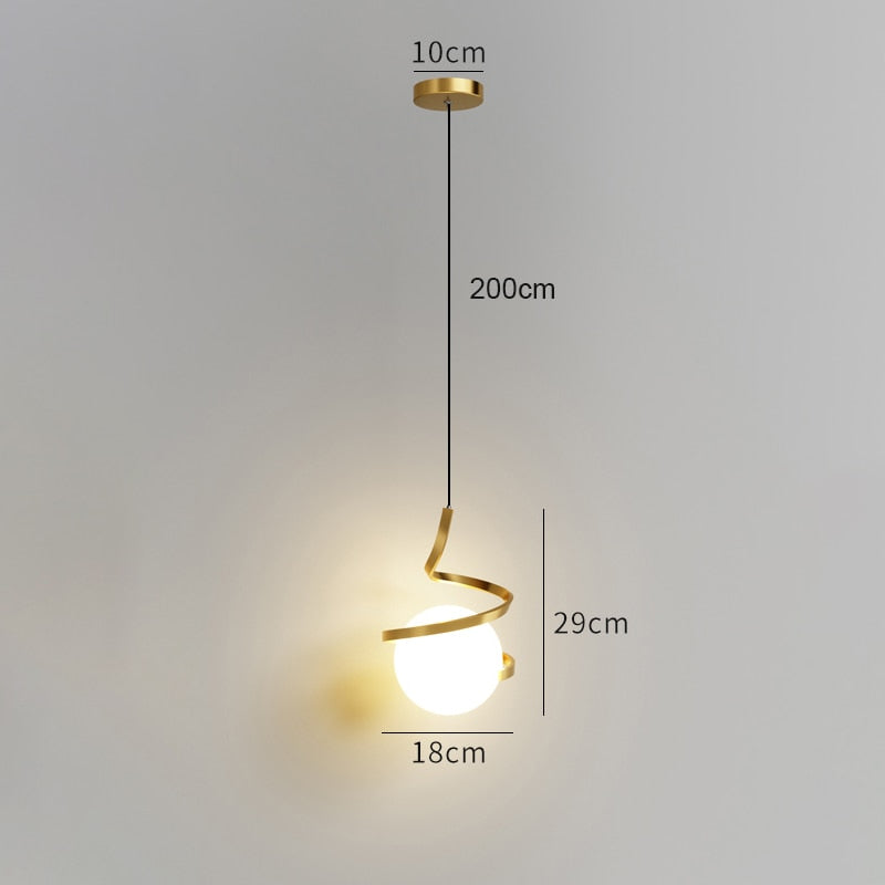 Suspension LED Polino Wave