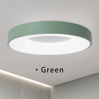 Plafonnier LED nordique contemporain circulaire Lumina