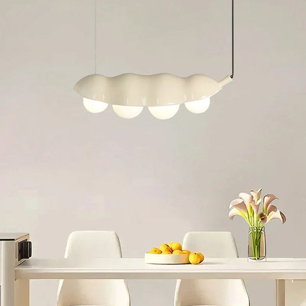 Lustre en verre à pois innovants avec fil ajustable