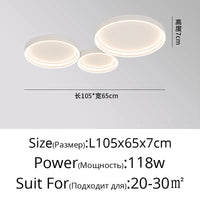 Plafonnier LED Design - Éclairage Intérieur Décoratif