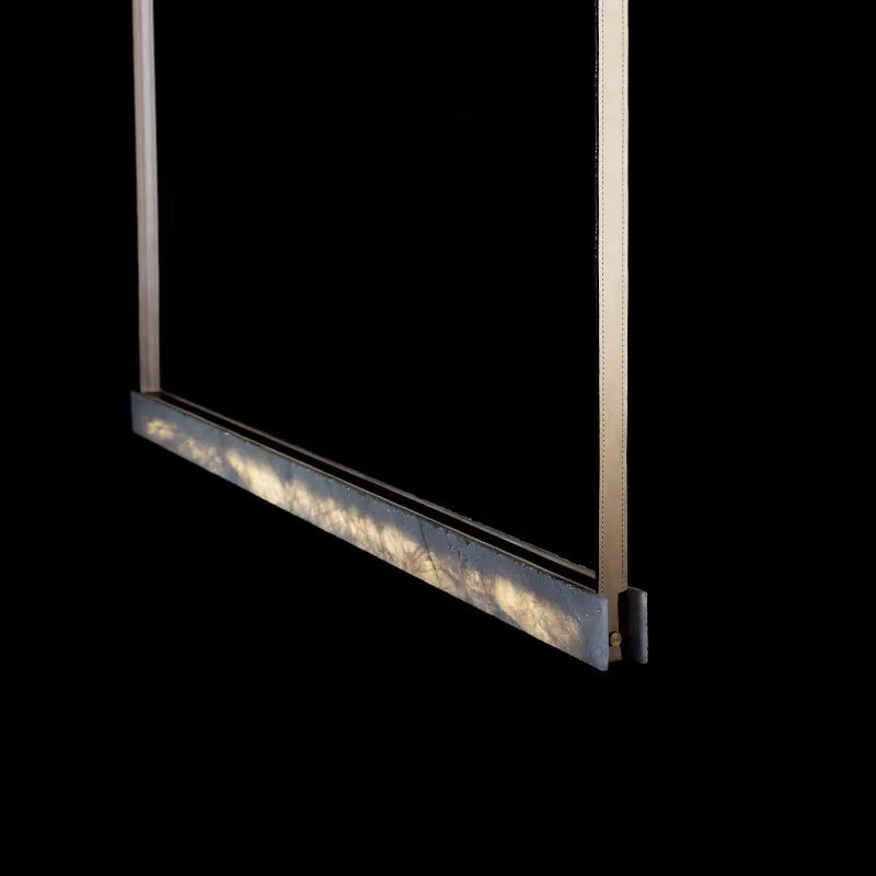 Lustre LED Luxe Moderne Minimaliste Imitation Marbre
