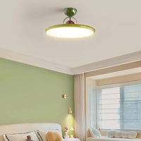Plafonnier LED nordique en fer avec soucoupe volante - Luminaire décoratif d'intérieur