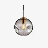 Suspension lumineuse en verre Head - Édition Design LED