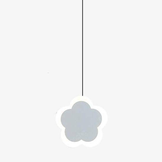 Suspension LED Enfants - Formes Variées, Rose ou Blanche